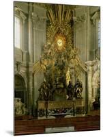 The Chair of St. Peter, 1665-Giovanni Lorenzo Bernini-Mounted Giclee Print