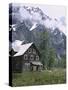 The Chalet in the Enchanted Valley, Olympic National Park, Washington, USA-Charles Sleicher-Stretched Canvas