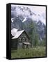 The Chalet in the Enchanted Valley, Olympic National Park, Washington, USA-Charles Sleicher-Framed Stretched Canvas