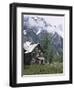 The Chalet in the Enchanted Valley, Olympic National Park, Washington, USA-Charles Sleicher-Framed Photographic Print