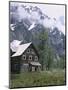 The Chalet in the Enchanted Valley, Olympic National Park, Washington, USA-Charles Sleicher-Mounted Photographic Print