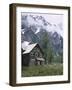 The Chalet in the Enchanted Valley, Olympic National Park, Washington, USA-Charles Sleicher-Framed Photographic Print