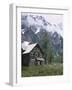 The Chalet in the Enchanted Valley, Olympic National Park, Washington, USA-Charles Sleicher-Framed Photographic Print