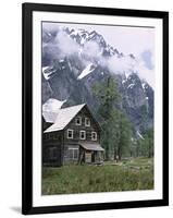 The Chalet in the Enchanted Valley, Olympic National Park, Washington, USA-Charles Sleicher-Framed Photographic Print