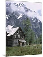 The Chalet in the Enchanted Valley, Olympic National Park, Washington, USA-Charles Sleicher-Mounted Photographic Print