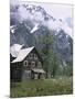 The Chalet in the Enchanted Valley, Olympic National Park, Washington, USA-Charles Sleicher-Mounted Photographic Print