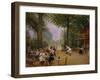 The Chalet of the Bicycle at Bois De Boulogne-Jean Béraud-Framed Giclee Print