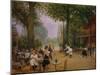 The Chalet of the Bicycle at Bois De Boulogne-Jean Béraud-Mounted Giclee Print