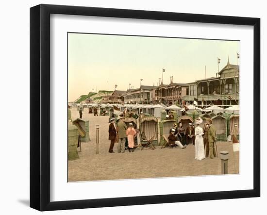 The Chalets, Iii., Westerland, Sylt, Schleswig-Holstein, Germany, C.1890-C.1900-null-Framed Giclee Print