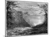 The Chalk Cliffs at the Königsstuhl, Rügen, Germany, 19th Century-Francois Stroobant-Mounted Giclee Print