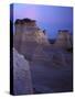 The Chalk Pyramids, Monument Rocks National Natural Area, Kansas, USA-Charles Gurche-Stretched Canvas