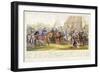 The Challenge, 1843-James Henry Nixon-Framed Giclee Print