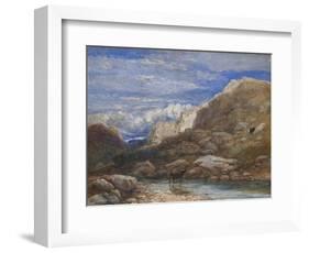 The Challenge, 1853-David Cox-Framed Giclee Print