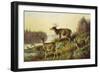 The Challenge-Arthur Fitzwilliam Tait-Framed Giclee Print