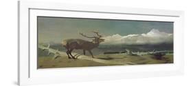 The Challenge-Edwin Landseer-Framed Giclee Print