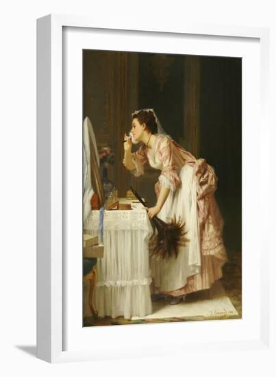 The Chamber Maid, 1868-Joseph Caraud-Framed Giclee Print