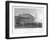 The Chamber of Deputies, Principal Entrance, Paris, France, 1822-J Redaway-Framed Giclee Print