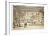 The Chamber of King Louis XIV in Versailles, 1654-Jean le Pautre-Framed Giclee Print