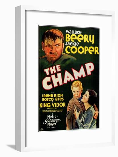 The Champ, 1932-null-Framed Art Print