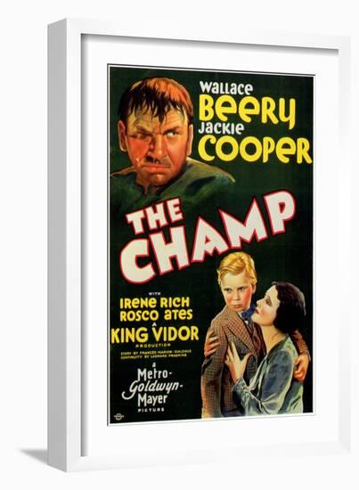 The Champ, 1932-null-Framed Art Print