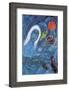 The Champ de Mars-Marc Chagall-Framed Art Print