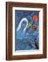 The Champ de Mars-Marc Chagall-Framed Art Print