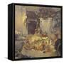 The Champagne-Gaston De La Touche-Framed Stretched Canvas