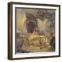 The Champagne-Gaston De La Touche-Framed Giclee Print