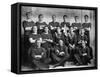 The Champion Duty Boat Crew of HMS Hawke, 1896-R Ellis-Framed Stretched Canvas