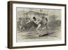 The Champion Lawn Tennis Match, Mr Hartley Winning the Cup for the Second Time-null-Framed Giclee Print