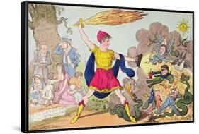 The Champion of Westminster-Isaac Robert Cruikshank-Framed Stretched Canvas