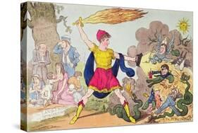 The Champion of Westminster-Isaac Robert Cruikshank-Stretched Canvas