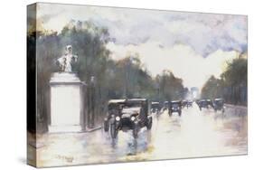 The Champs Elysees, 1928-Lesser Ury-Stretched Canvas