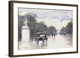 The Champs Elysees, 1928-Lesser Ury-Framed Giclee Print