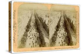 The Champs Elysees, Paris, France, 1894-Underwood & Underwood-Stretched Canvas