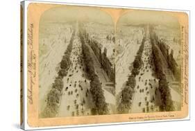 The Champs Elysees, Paris, France, 1894-Underwood & Underwood-Stretched Canvas