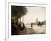 The Champs Elysees, Paris-Victor Gabriel Gilbert-Framed Giclee Print