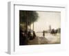 The Champs Elysees, Paris-Victor Gabriel Gilbert-Framed Giclee Print