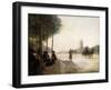 The Champs Elysees, Paris-Victor Gabriel Gilbert-Framed Giclee Print