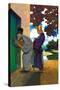 The Chancellor and Pompdebile-Maxfield Parrish-Stretched Canvas