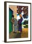 The Chancellor and Pompdebile-Maxfield Parrish-Framed Art Print