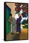 The Chancellor and Pompdebile-Maxfield Parrish-Framed Stretched Canvas