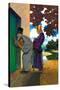 The Chancellor and Pompdebile-Maxfield Parrish-Stretched Canvas