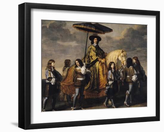 The Chancellor Seguier (1588-1672)-Charles Le Brun-Framed Giclee Print