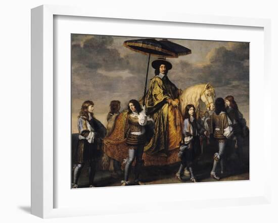 The Chancellor Seguier (1588-1672)-Charles Le Brun-Framed Giclee Print