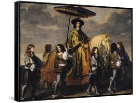 The Chancellor Seguier (1588-1672)-Charles Le Brun-Framed Stretched Canvas