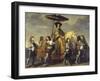 The Chancellor Séguier During the Entrance of Ludwig XIV in Paris, C. 1655-57-Charles Le Brun-Framed Giclee Print