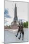 The Changing of the Guard at the Monument of Freedom, Riga, Latvia, Europe-Michael-Mounted Photographic Print