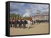 The Changing of the Guard, Horse Guards Parade, London, England, United Kingdom, Europe-James Emmerson-Framed Stretched Canvas