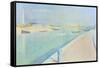 The Channel at Gravelines, Petit Fort Philippe-Georges Seurat-Framed Stretched Canvas